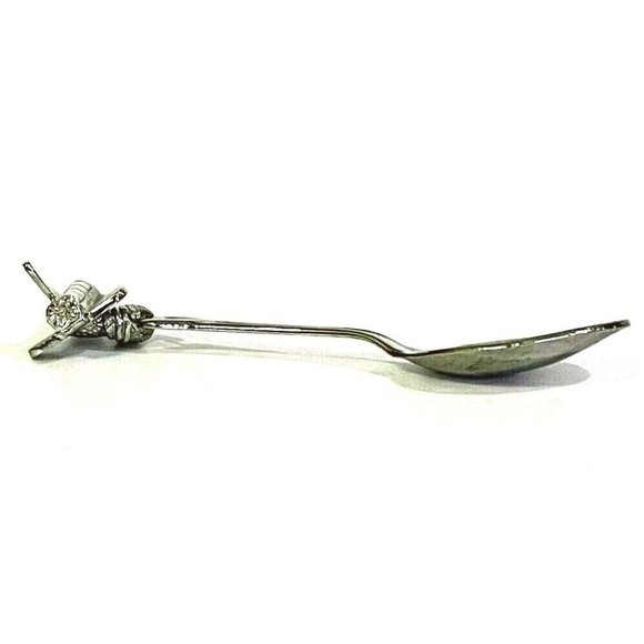 Vintage Collectable Silver Plated Spoon Kennedy Space Center Space Shuttle 3" - Picture 5 of 8